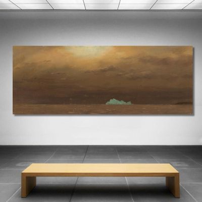 Iceberg Newfoundland Frederic Edwin Church fec23 canvas print 