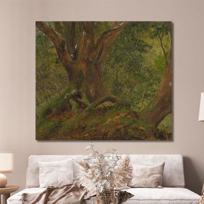 In The Woods Jamaica Frederic Edwin Church fec24 canvas print 