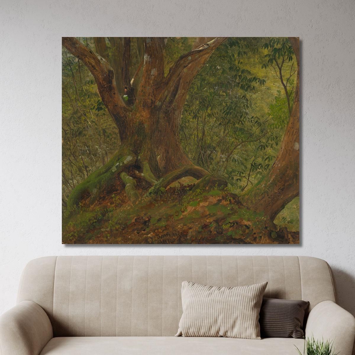 In The Woods Jamaica Frederic Edwin Church fec24 canvas print 