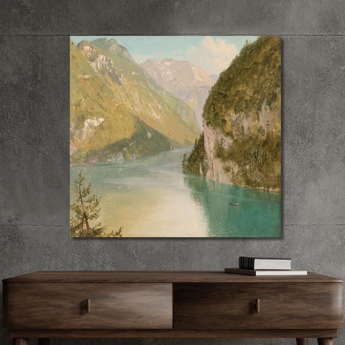 Königssee Bavaria Frederic Edwin Church fec27 canvas print