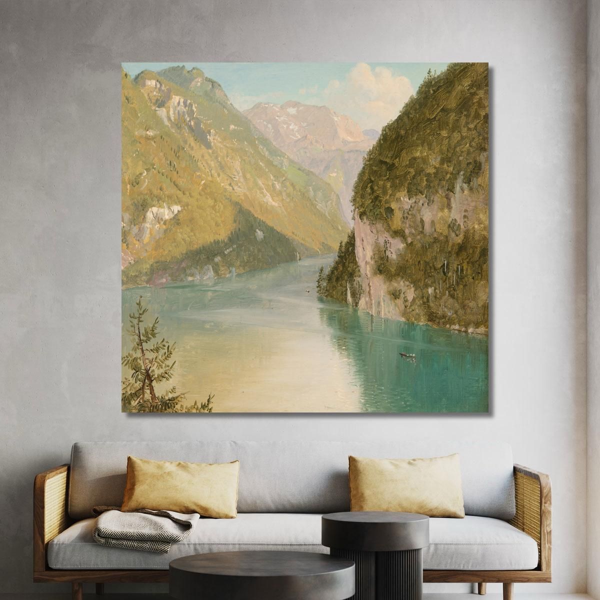 Königssee Bavaria Frederic Edwin Church fec27 canvas print