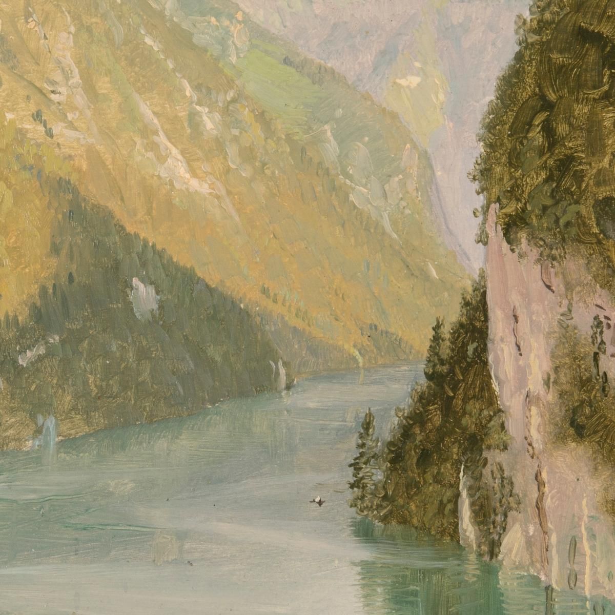 Königssee Bavaria Frederic Edwin Church fec27 canvas print