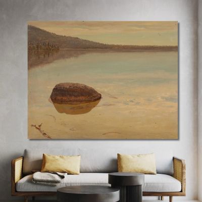 Lake Katahdin Frederic Edwin Church fec28 canvas print 