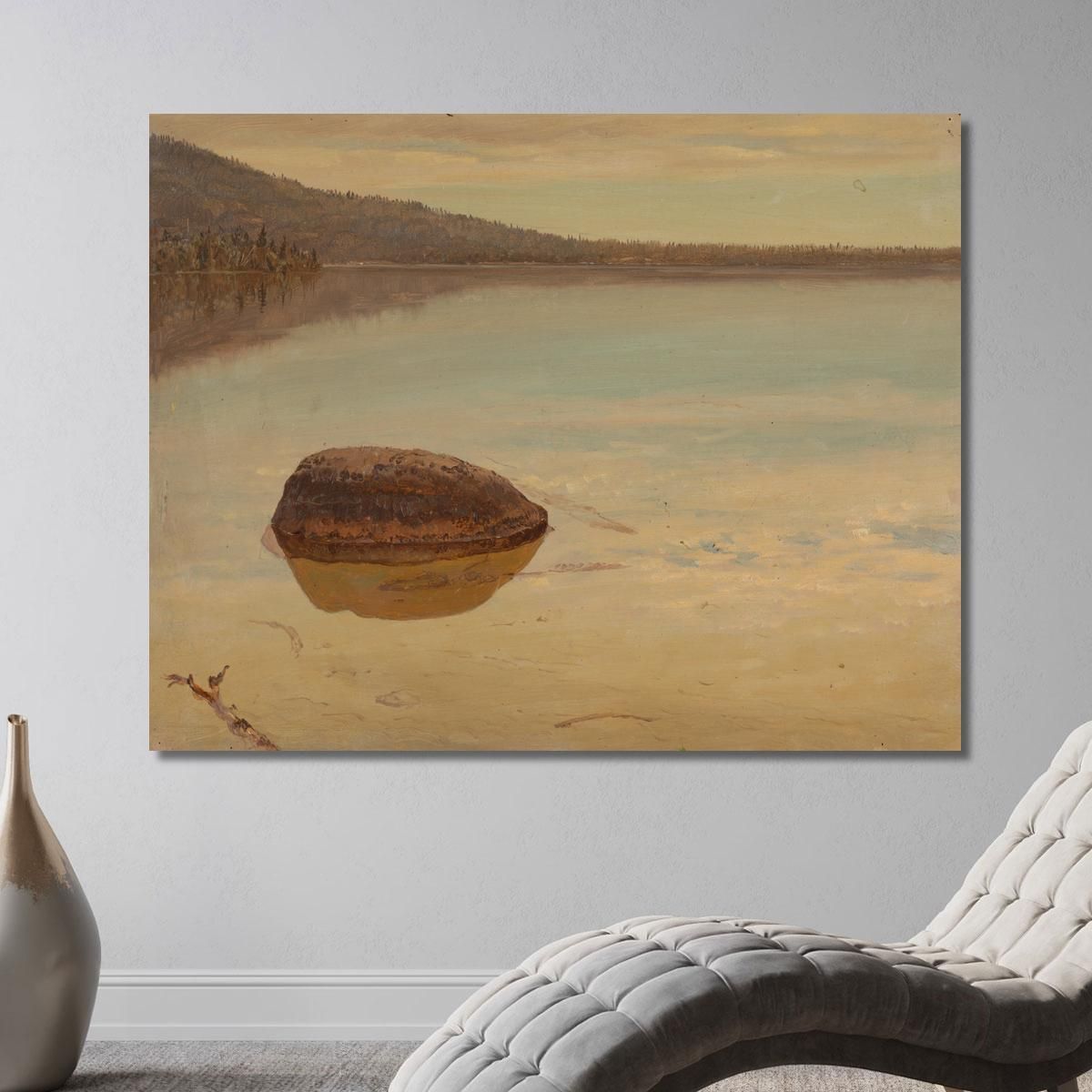 Lake Katahdin Frederic Edwin Church fec28 canvas print 