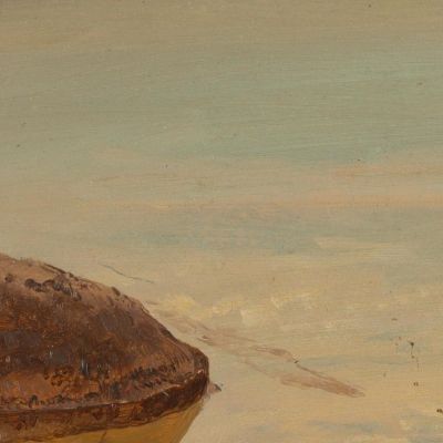 Lake Katahdin Frederic Edwin Church fec28 canvas print