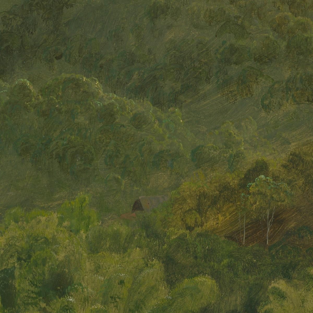 Landscape From Jamaica West Indies Frederic Edwin Church fec31 canvas print