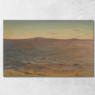 Maine Coast Surf Frederic Edwin Church fec41 canvas print 