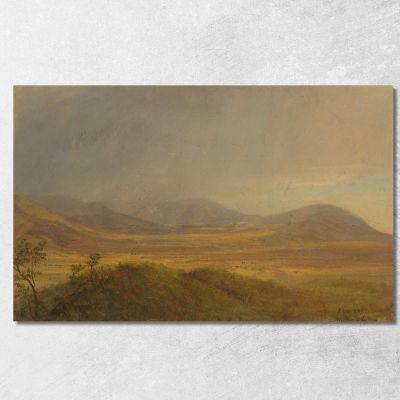 Mountainous Landscape Iv Frederic Edwin Church fec50 canvas print 