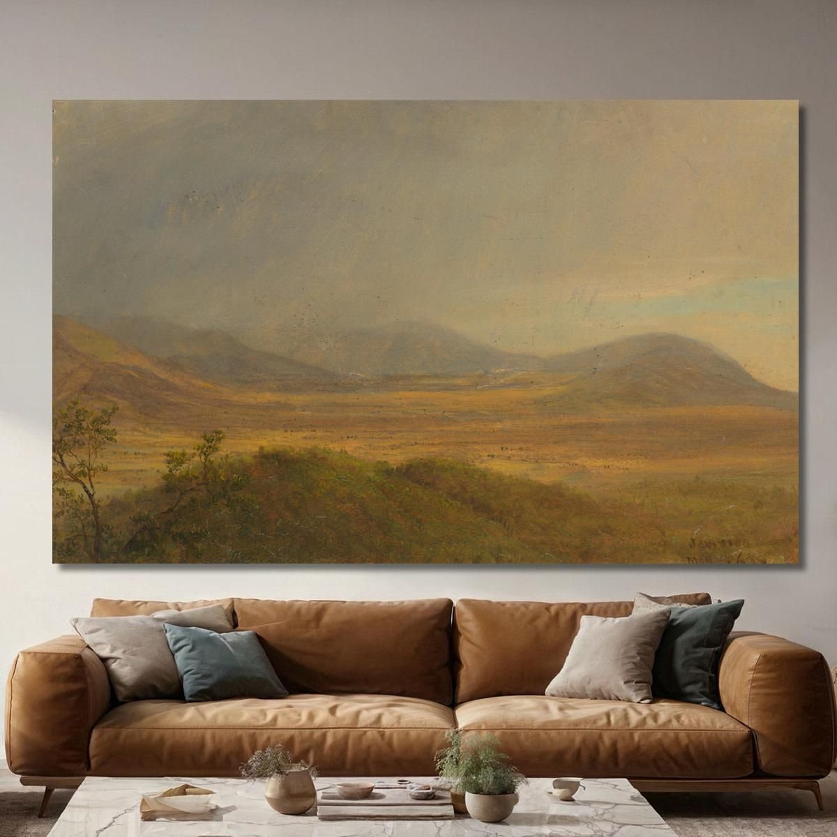Mountainous Landscape Iv Frederic Edwin Church fec50 canvas print 