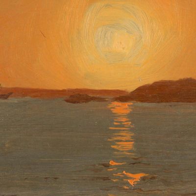 Newfoundland Cat Head Frederic Edwin Church fec57 canvas print