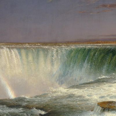 Niagara Frederic Edwin Church fec60 canvas print