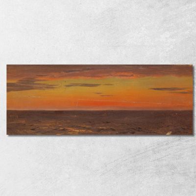 Seascape Frederic Edwin Church fec74 canvas print 