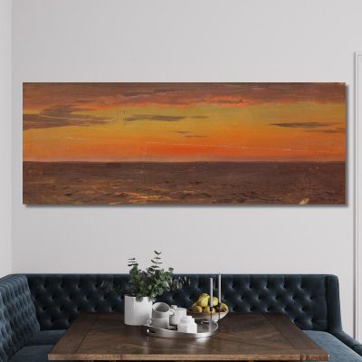 Seascape Frederic Edwin Church fec74 canvas print 