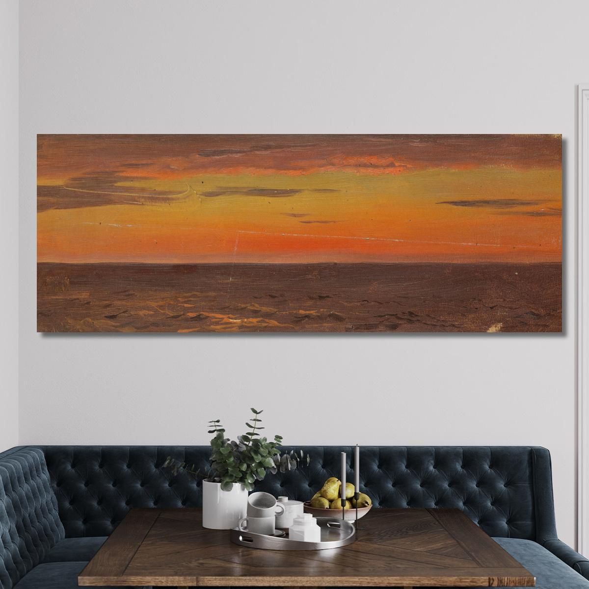 Seascape Frederic Edwin Church fec74 canvas print 