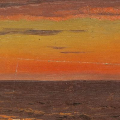 Seascape Frederic Edwin Church fec74 canvas print