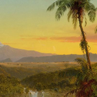 South American Landscape Ii Frederic Edwin Church fec75 canvas print