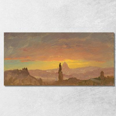 St. Peter'S Rome Frederic Edwin Church fec77 canvas print 