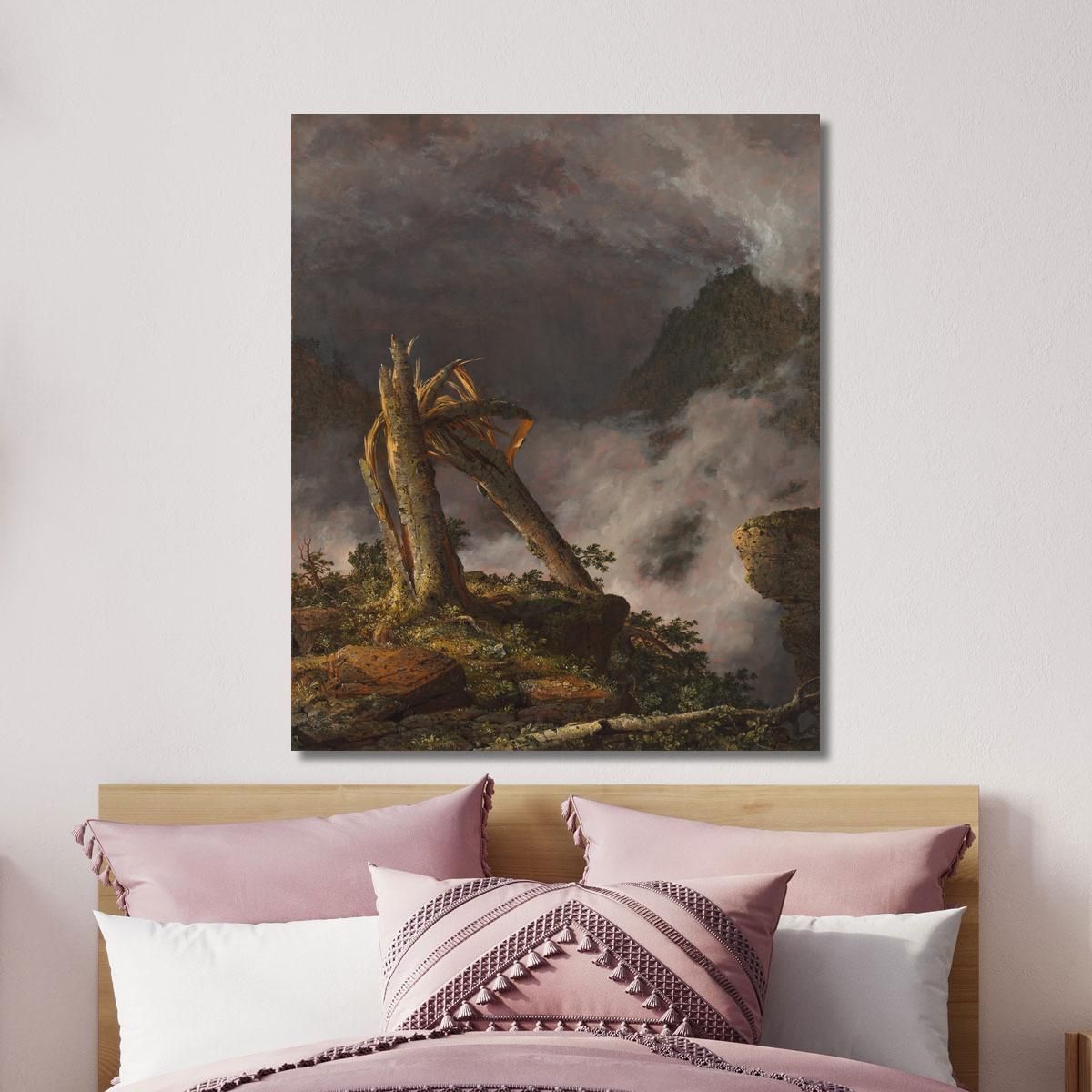 Storm In The Mountains Frederic Edwin Church fec78 canvas print 