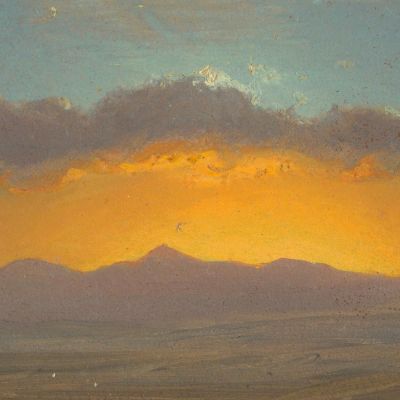 Sunset 3 Frederic Edwin Church fec82 canvas print