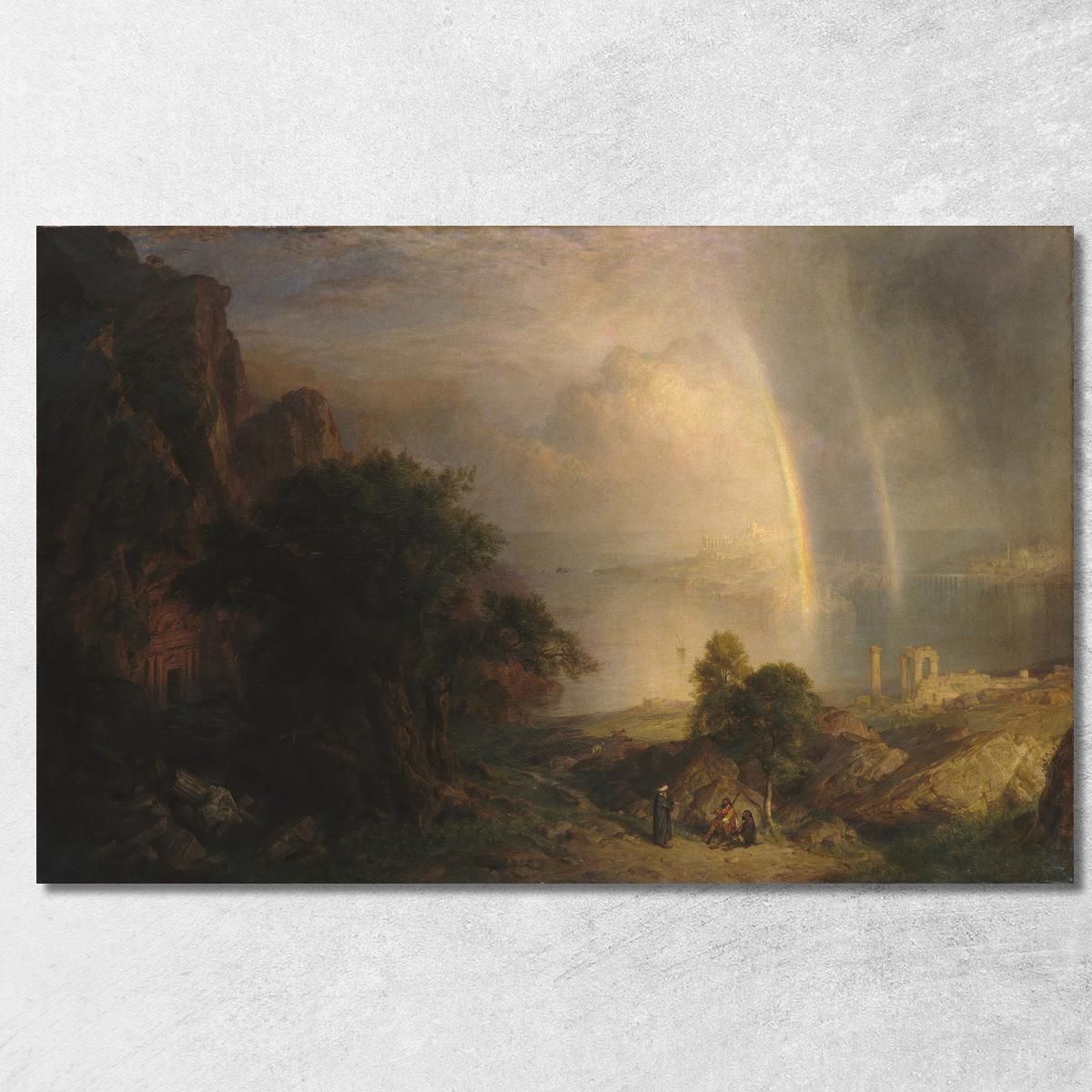 The Aegean Sea Frederic Edwin Church fec100 canvas print  The Aegean Sea Frederic Edwin Church fec100 canvas print