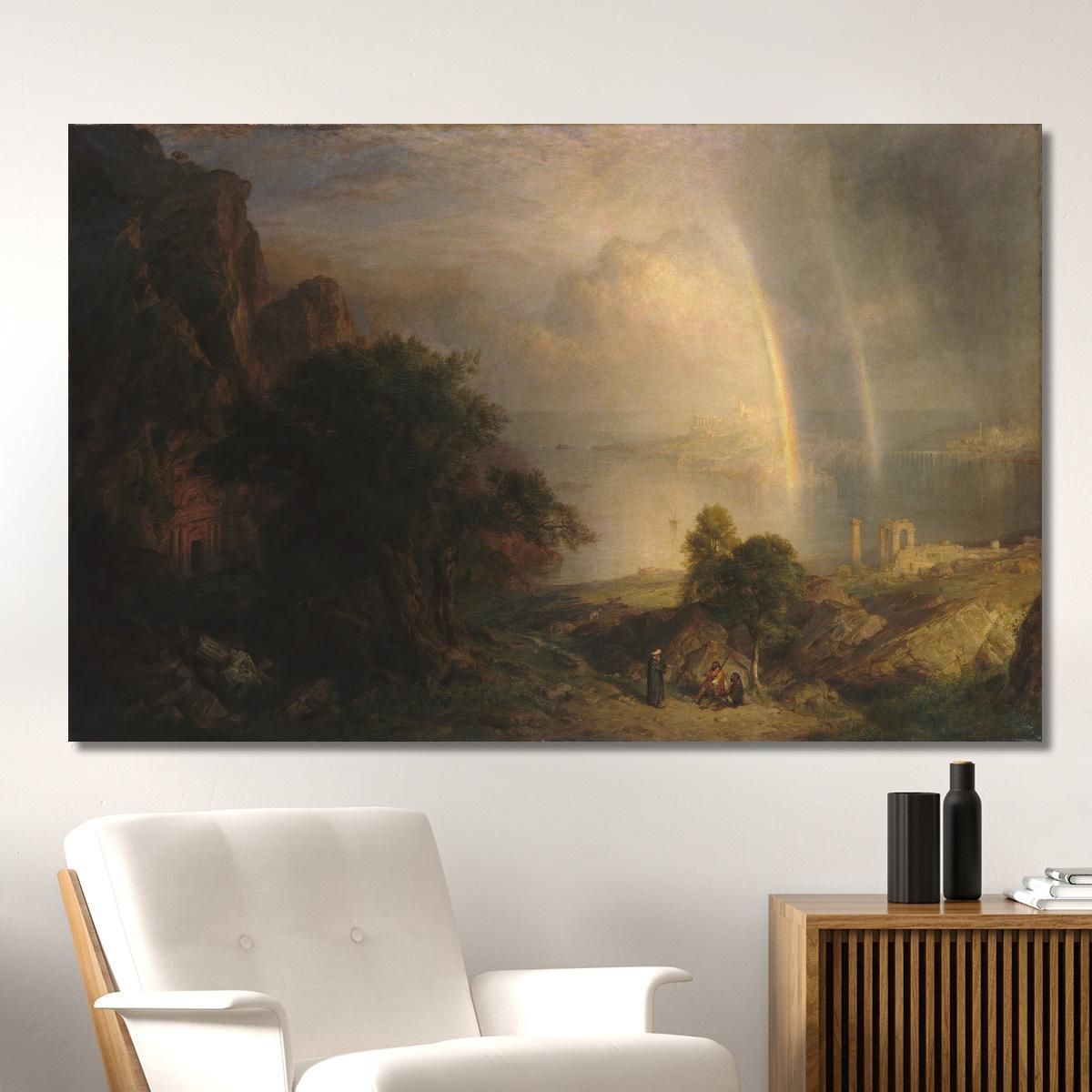 The Aegean Sea Frederic Edwin Church fec100 canvas print