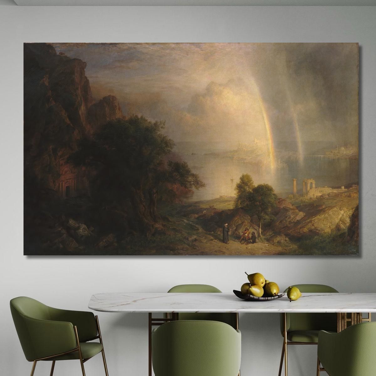 The Aegean Sea Frederic Edwin Church fec100 canvas print