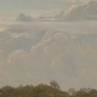 Thunder Clouds Jamaica Frederic Edwin Church fec109 canvas print
