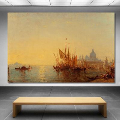 Bacino Di San Marco Félix Ziem fzm4 canvas print 