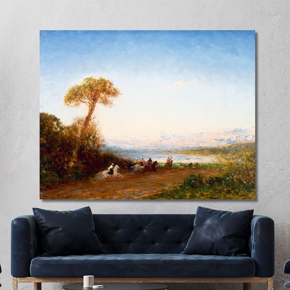 Beirut Return From Fantasia Félix Ziem fzm9 canvas print 