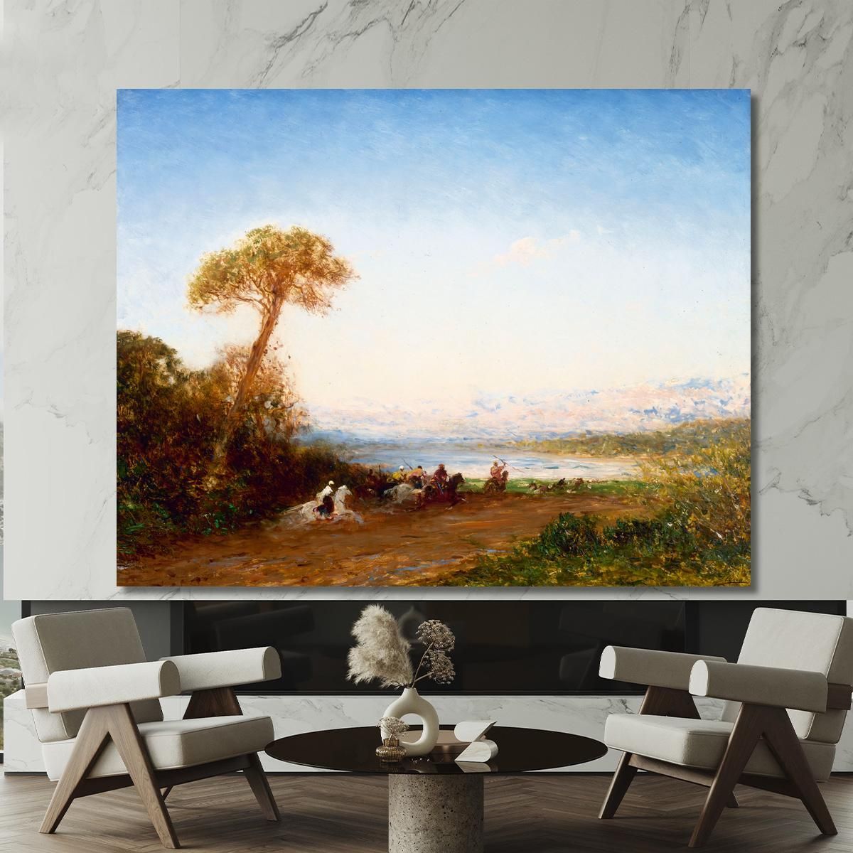 Beirut Return From Fantasia Félix Ziem fzm9 canvas print 