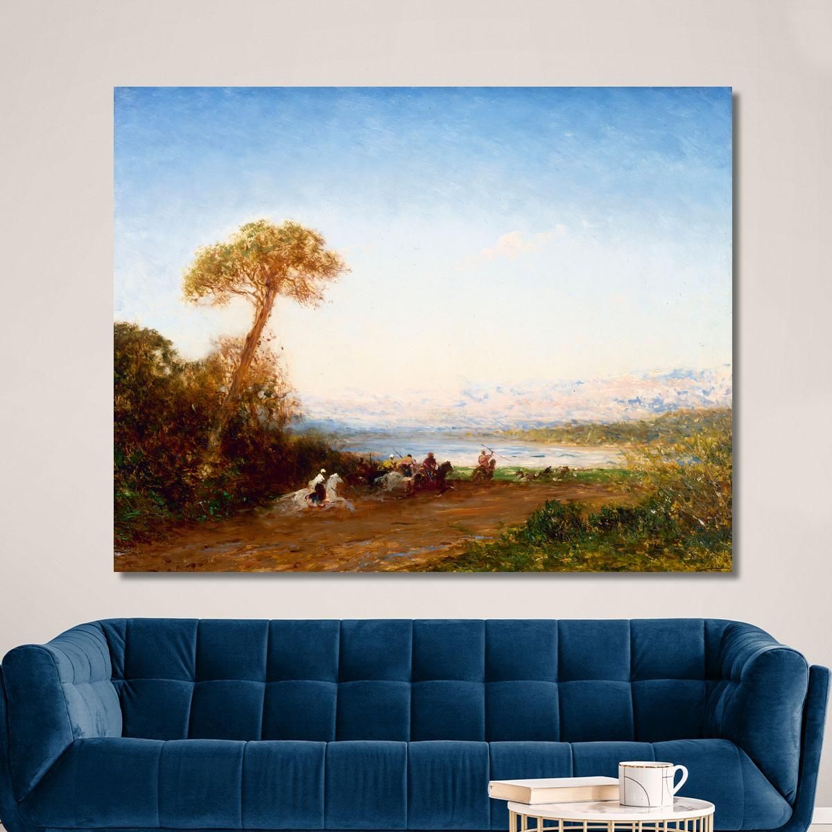 Beirut Return From Fantasia Félix Ziem fzm9 canvas print 