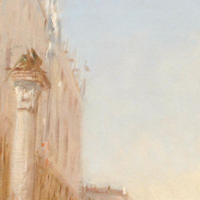 Carnival In Venice Quay Of The Slavs Félix Ziem fzm14 canvas print