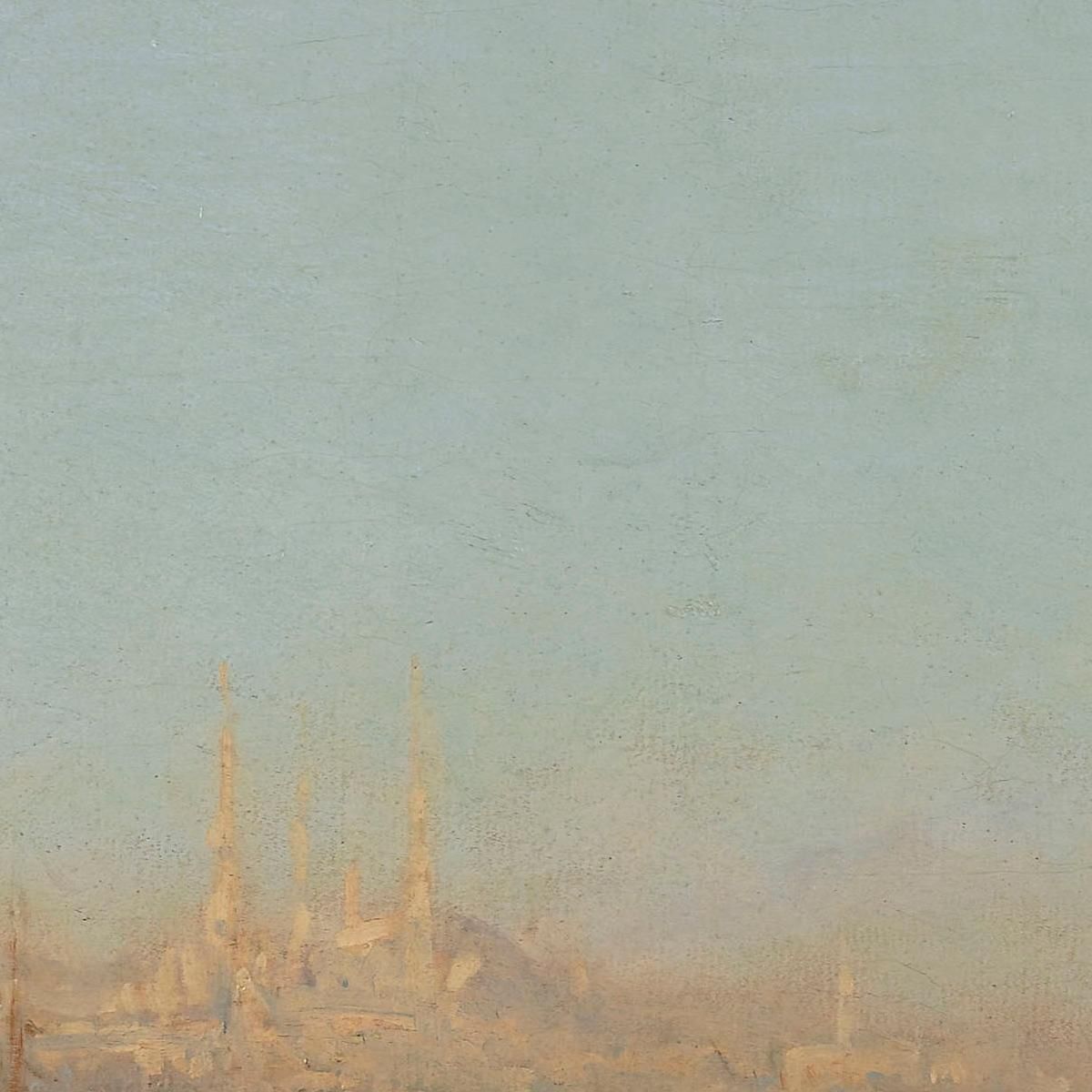 Constantinople The Sultana'S Caïque Félix Ziem fzm19 canvas print