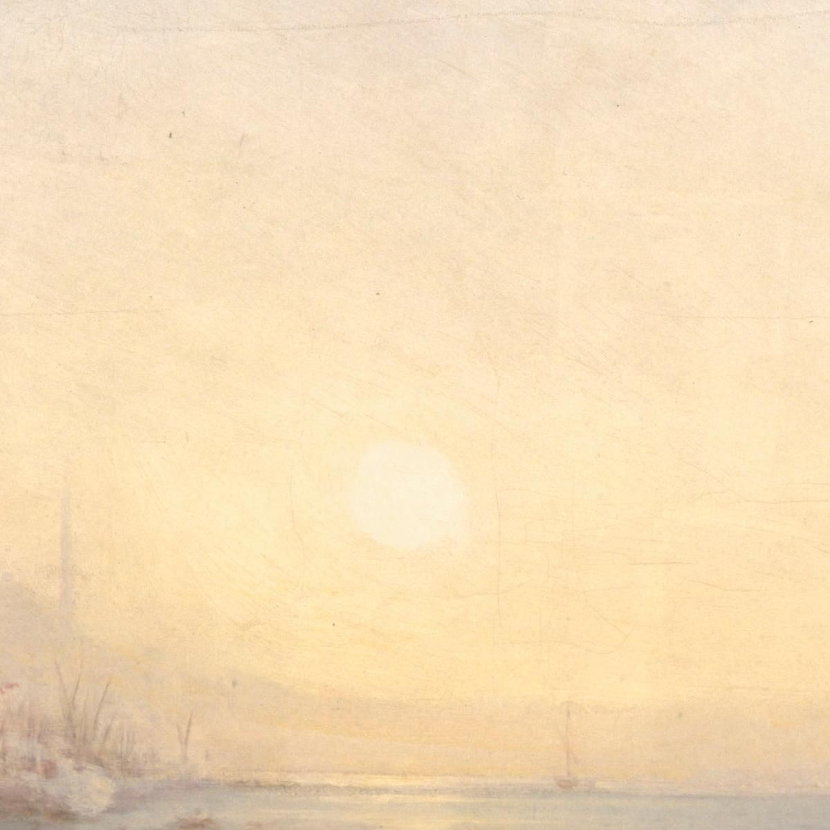 Constantinople Saint Sophia At Sunrise Félix Ziem fzm21 canvas print