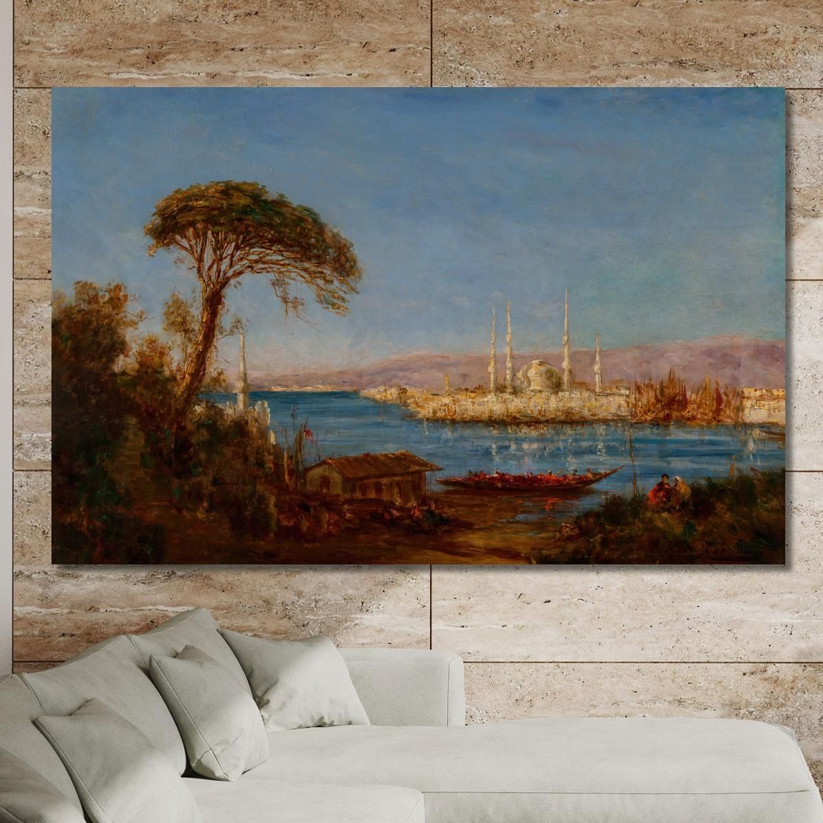 Constantinople Félix Ziem fzm22 canvas print 