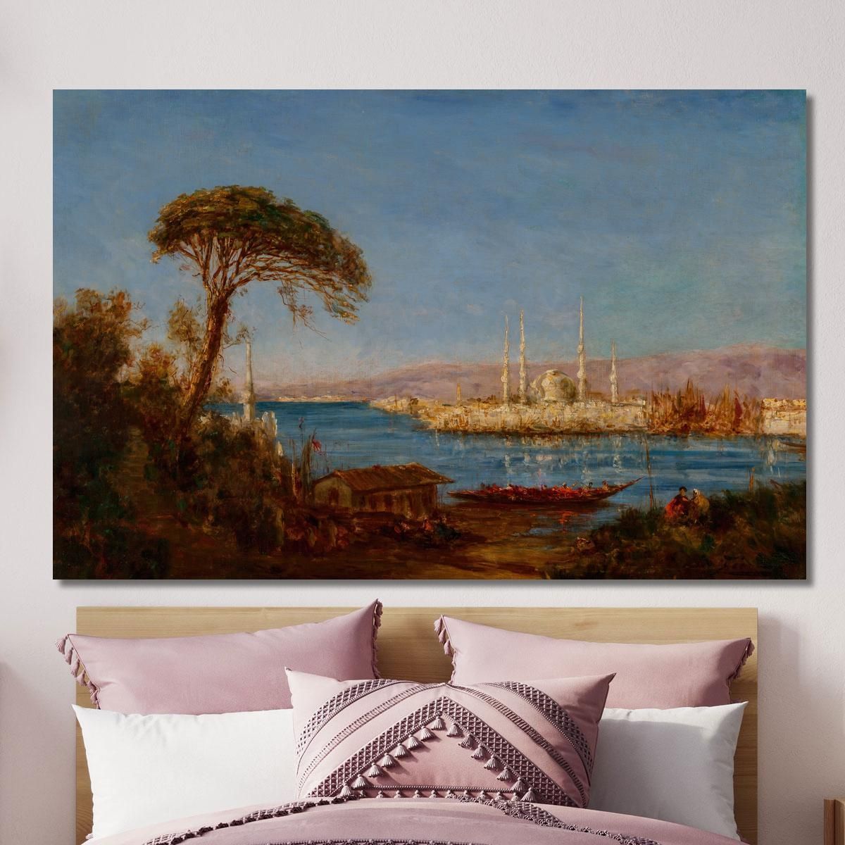 Constantinople Félix Ziem fzm22 canvas print 