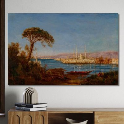 Constantinople Félix Ziem fzm22 canvas print 