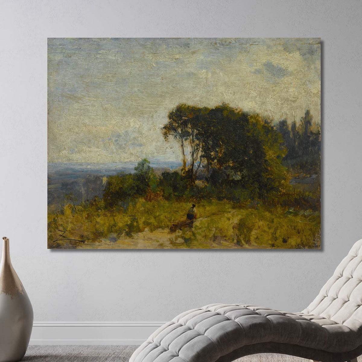 Environs Of Barbizon Félix Ziem fzm28 canvas print 