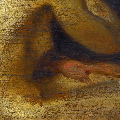 Seated Nude Woman Félix Ziem fzm32 canvas print