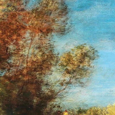 The Gardens Of Venice Félix Ziem fzm80 canvas print
