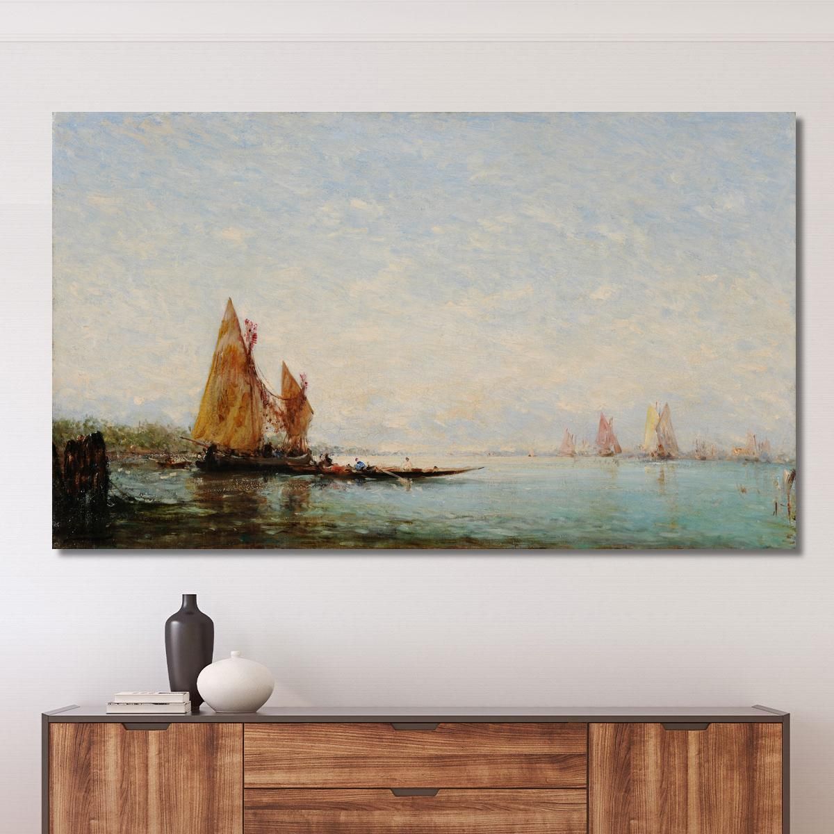 Marine (Constantinople) Félix Ziem fzm92 canvas print 