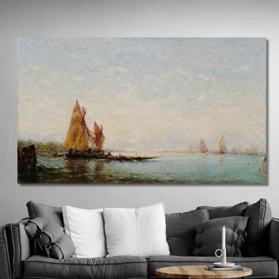 Marine (Constantinople) Félix Ziem fzm92 canvas print 