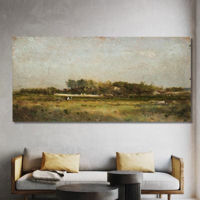 Saint-Ouen Félix Ziem fzm114 canvas print 
