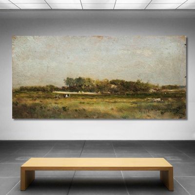 Saint-Ouen Félix Ziem fzm114 canvas print 