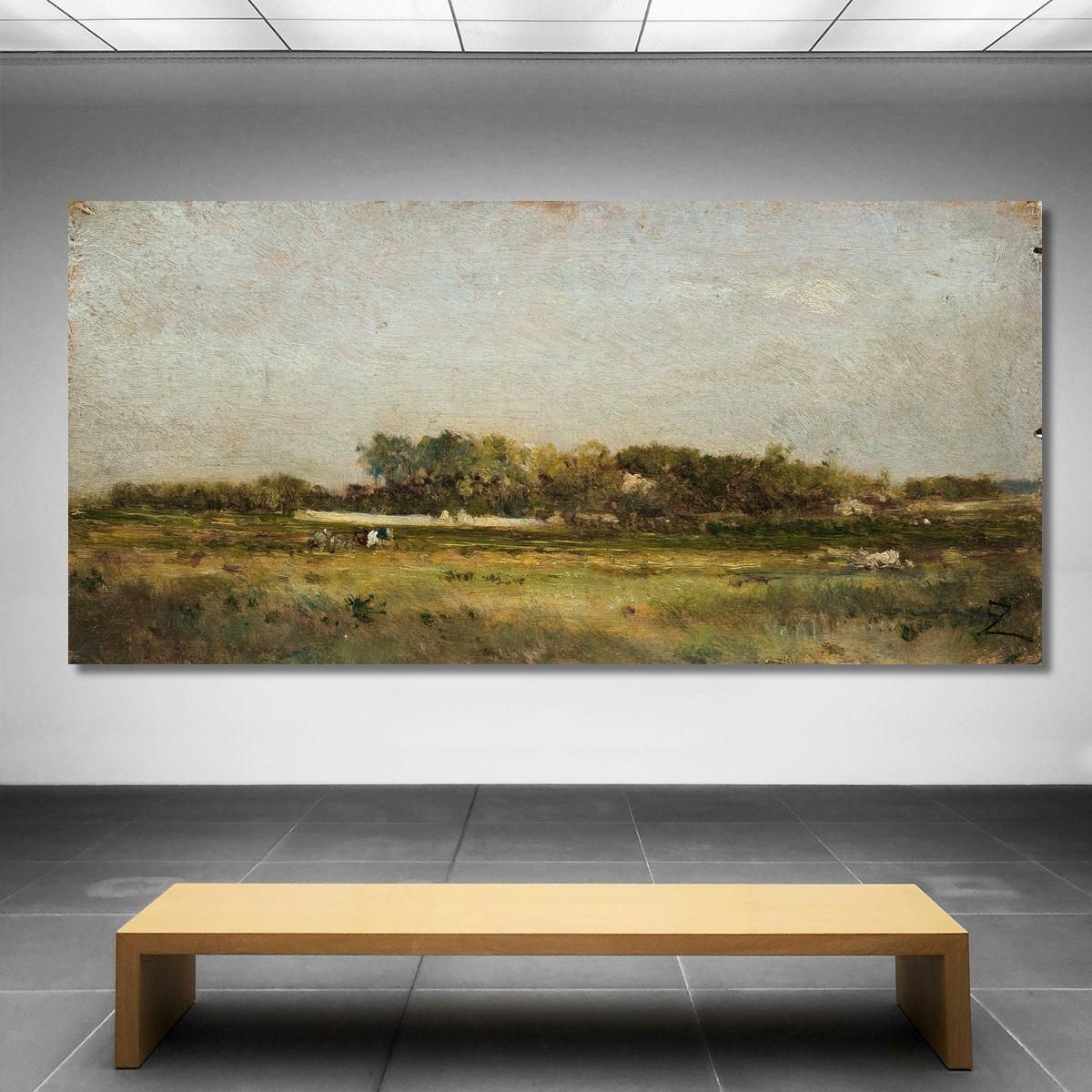 Saint-Ouen Félix Ziem fzm114 canvas print 