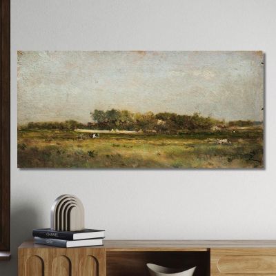Saint-Ouen Félix Ziem fzm114 canvas print 