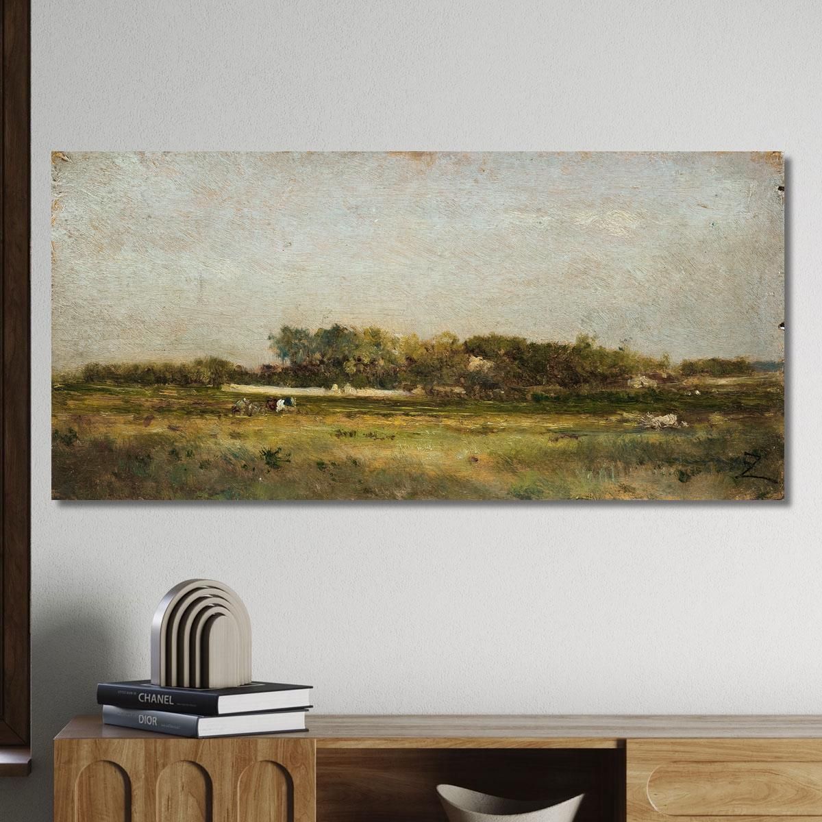 Saint-Ouen Félix Ziem fzm114 canvas print 