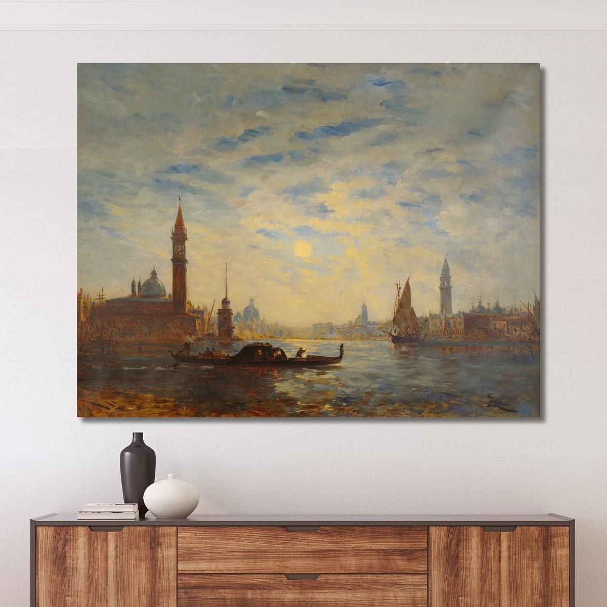 San Giorgio Félix Ziem fzm115 canvas print 