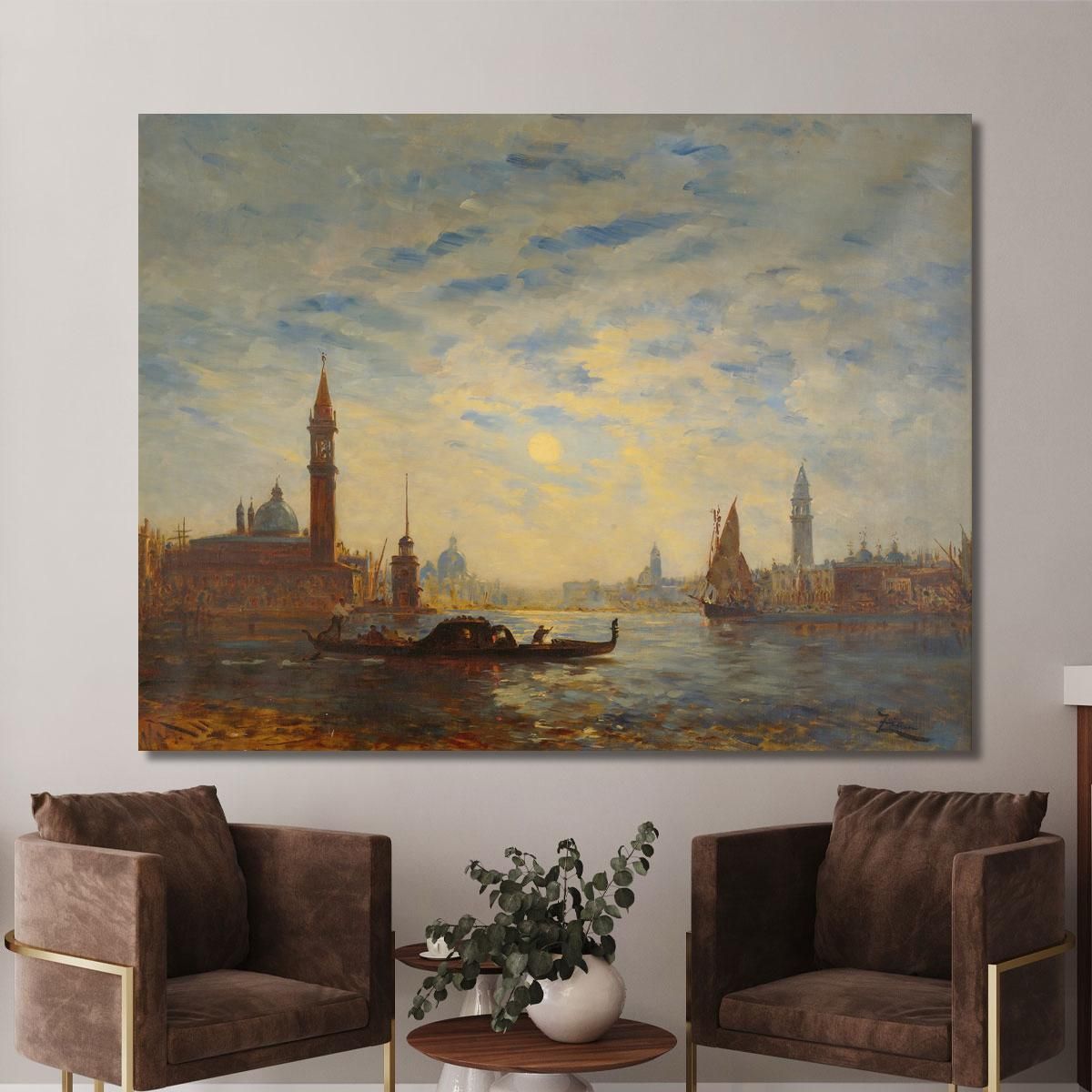 San Giorgio Félix Ziem fzm115 canvas print 