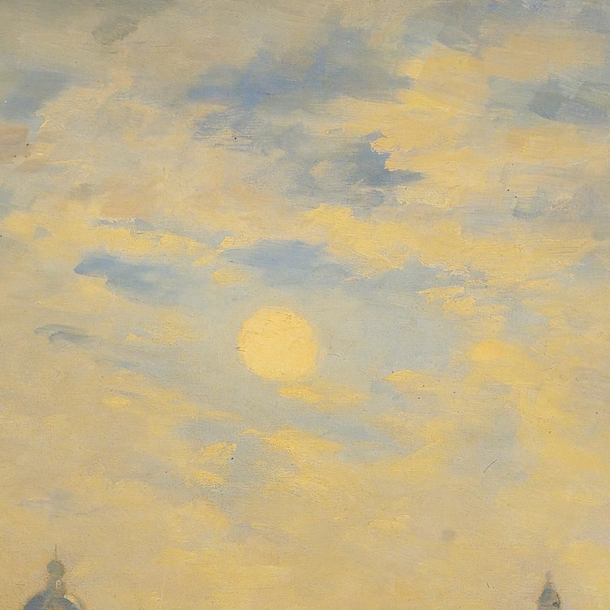 San Giorgio Félix Ziem fzm115 canvas print